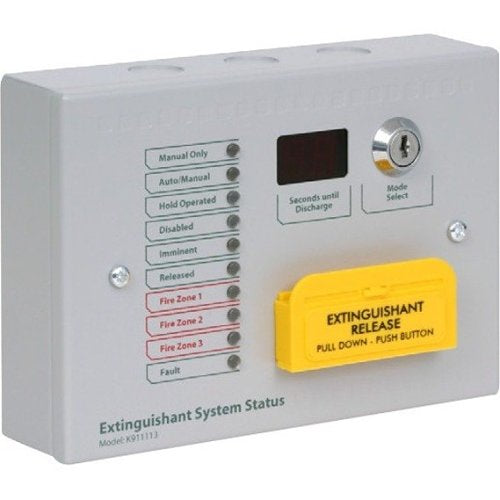 Kentec Electronics K911113M8 extinguishant status unit