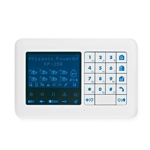 JCI PowerG 0-103193 two-way LCD keypad