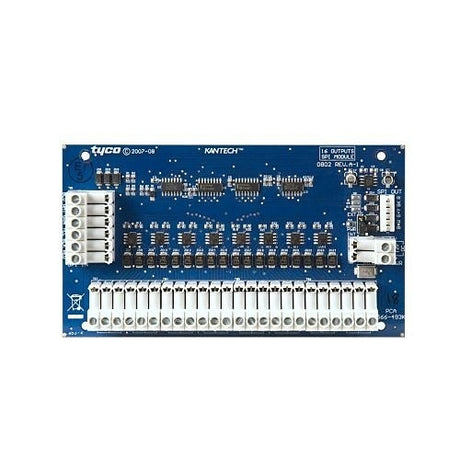 Kantech KT-MOD-OUT16 output expansion module