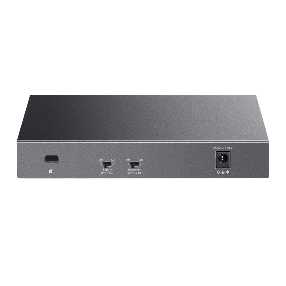 TP-Link 8-Port Gigabit Desktop PoE+ Switch – LS108GP | 62W PoE Budget | 250m Range | Plug & Play