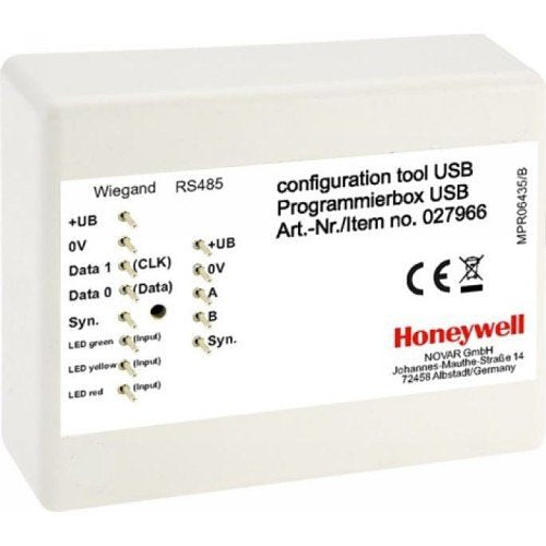 Honeywell Commercial Security LU45USBCONF configuration tool