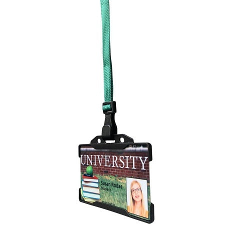 Evohold LY-DG badging lanyard, green