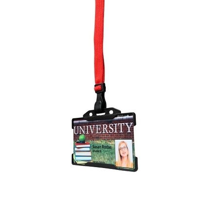 Evohold LY-RD lanyard for video badging
