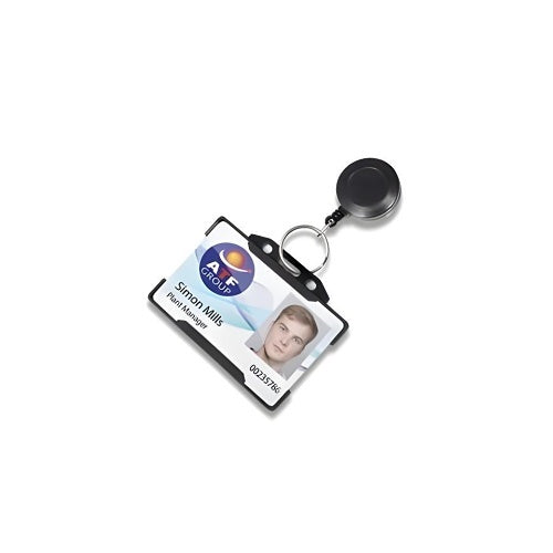 Cards-X MBLBR-3 badge reel, black