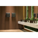 Mitsubishi Jet Towel Wave u02 Smart Hand Dryer - Black