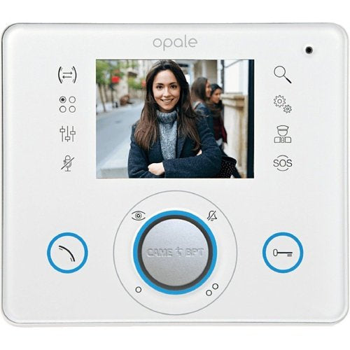 BPT OPALE WHITE handset free monitor
