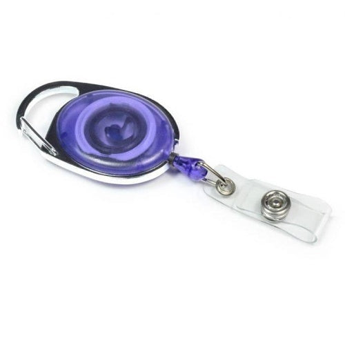 Cards-X PPURBR-10 badge reel, purple