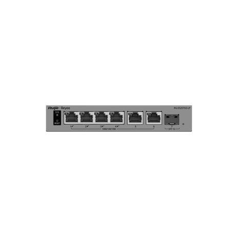 Ruijie RG-ES207GS-LP 6-Port Gigabit Smart Cloud-Managed PoE Switch