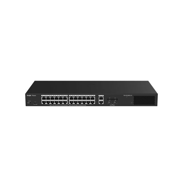 Ruijie RG-ES228GS-LP 28-Port Gigabit Smart Cloud Managed PoE Switch