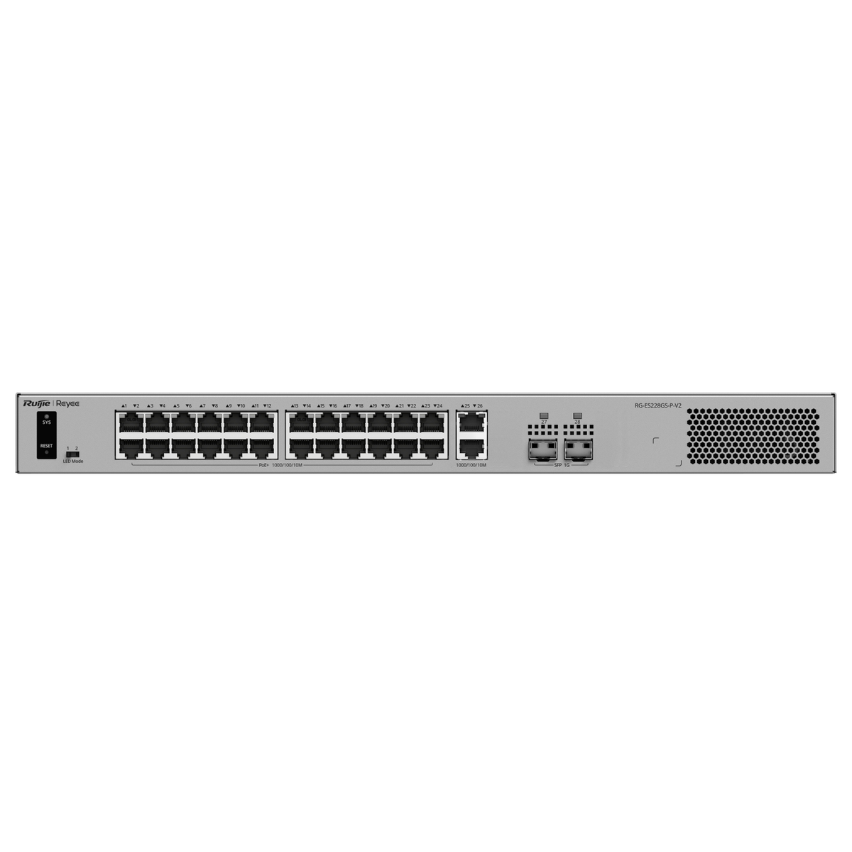 Ruijie RG-ES228GS-P-V2 Smart Cloud-Managed PoE Switch