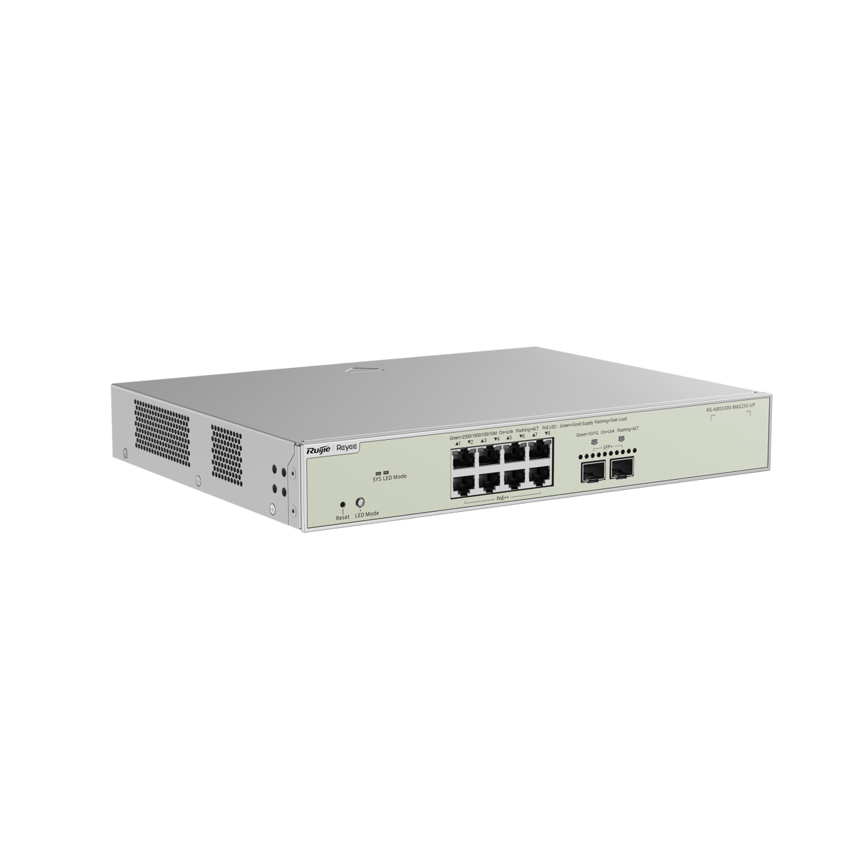 Ruijie RG-NBS5300-8MG2XS-UP Multi-Gigabit Layer 3 Managed PoE Switch