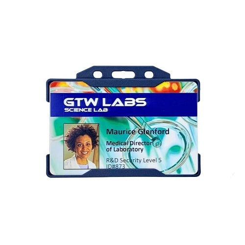 Evohold RSSL-Dark Blue ID card holder
