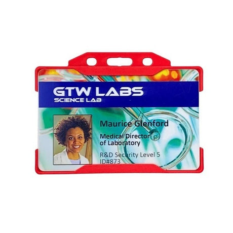Evohold RSSL-Red ID card holder