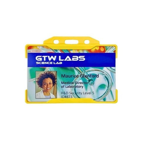 Evohold RSSL-Yellow ID card holder