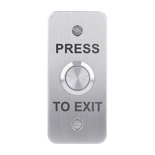 CDVI RTE-AS exit button, silver