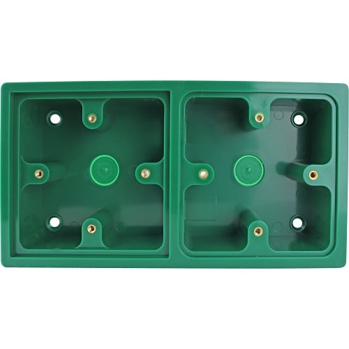 CDVI RTE-DBB double back box, green