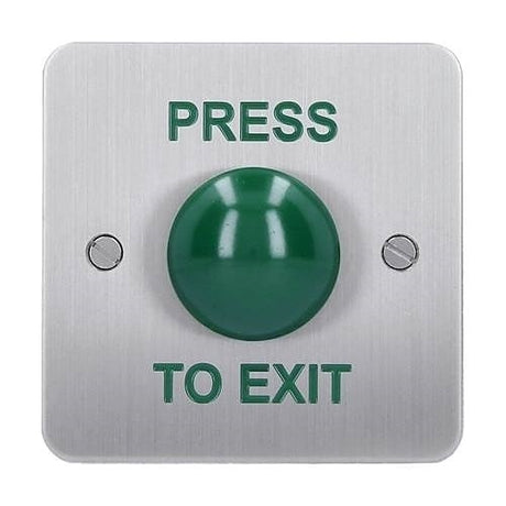 CDVI RTE-SSD exit button, silver