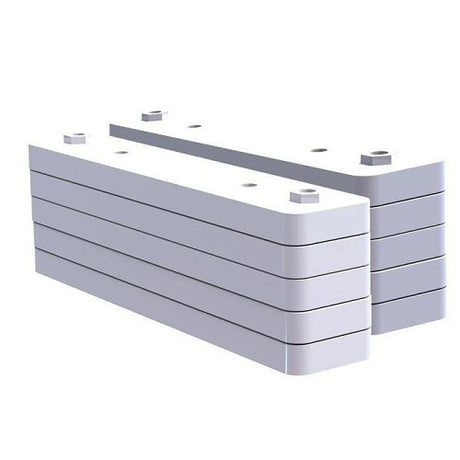 CQR SC51X/SPACER/WH mounting spacer