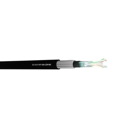 Securi-Flex SFX/C6-F-UTP-SWA-LSZH-BLK-500 FTP cable