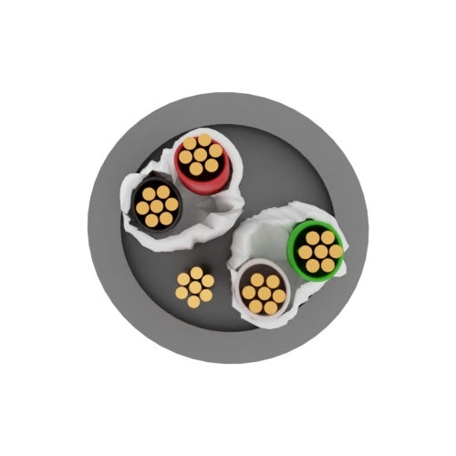 Securi-Flex SFX/ISP2-LSZH-D-GRY-100 cable