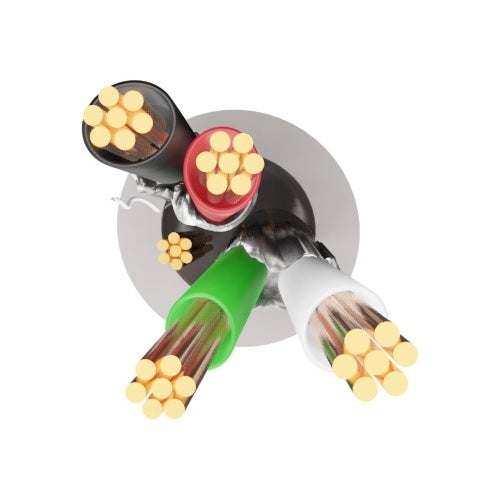Securi-Flex SFX/ISP2-LSZH-D-WHT-100 cable