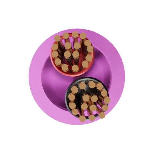 Securi-Flex SFX/USP1-18-MBUS-LSZH-PNK-100 unshielded cable