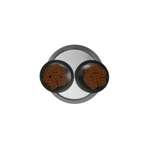 Securi-Flex SFX/YY-2C-1.5-LSZH-GRY-NBR-U-100 control flex cable