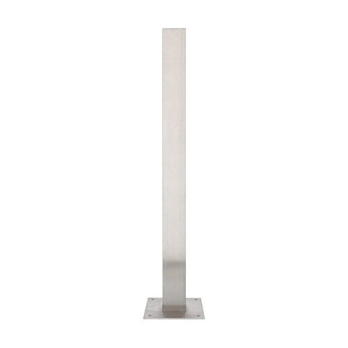 CDVI SSP-DDA-CAR steel post, silver