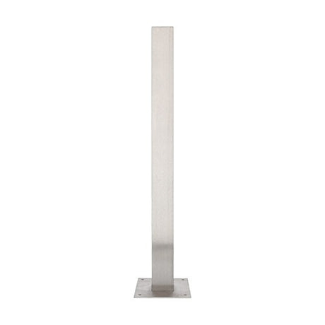 CDVI SSP-DDA-CAR steel post, silver