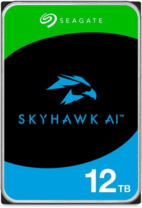 Seagate SkyHawk AI 12TB surveillance hard drive ST12000VE001