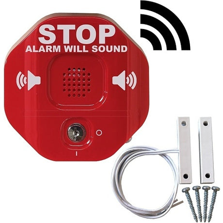 Safety Technology International STI-6402WIR multifunction door alarm