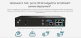 TP-Link VIGI 4-Channel PoE+ Network Video Recorder – 4K HDMI Output, 80Mbps Bandwidth | SKU: VIGI NVR1004H-4P