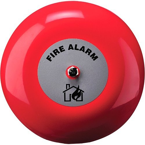 Klaxon TAA-0020 alarm bell, red