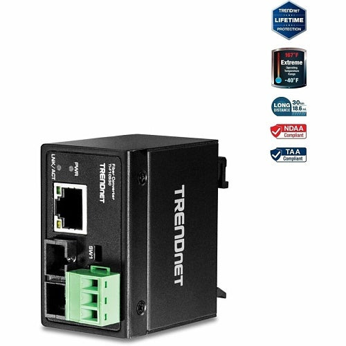 TRENDnet TI-F10S30 transceiver/media converter