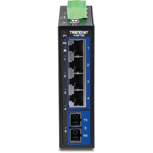 TRENDnet TI-G51SC gigabit din-rail switch