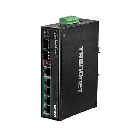 TRENDnet TI-PG62 PoE din-rail switch