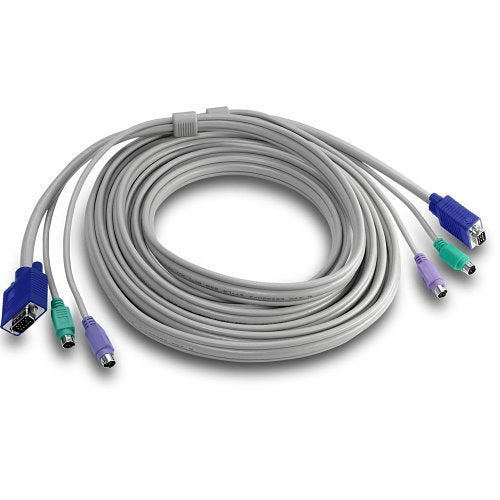 TRENDnet TKC15 KVM cable, silver