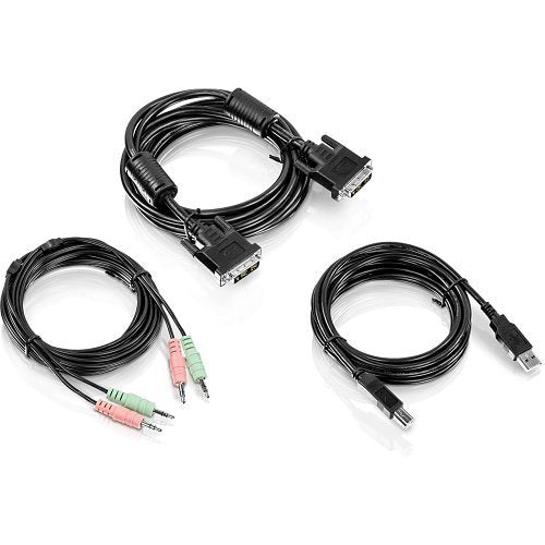 TRENDnet TKCD10 KVM cable, silver
