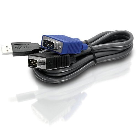 TRENDnet TKCU15 KVM cable, silver