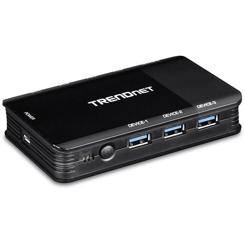 TRENDnet TK-U404 USB switch, silver