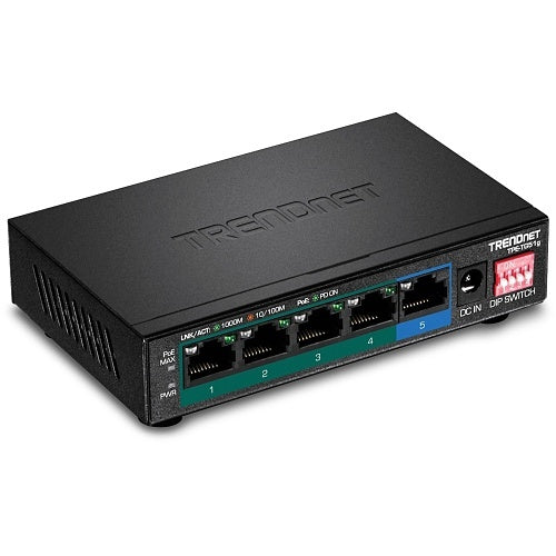 TRENDnet TPE-TG51G gigabit PoE+ switch