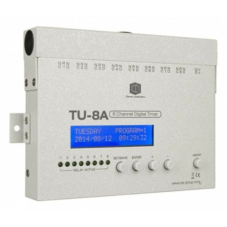 CIE Group TU-8A digital timer, silver