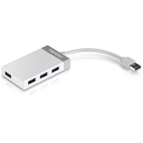 TRENDnet TU3-H4E mini hub, silver