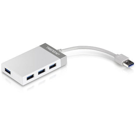 TRENDnet TU3-H4E mini hub, silver