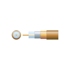 Mercury: 808.115UK, Economy RG6 Coaxial Cable, 75 Ohms, 100m Reel, CCA Braid
