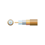 Mercury: 808.115UK, Economy RG6 Coaxial Cable, 75 Ohms, 100m Reel, CCA Braid