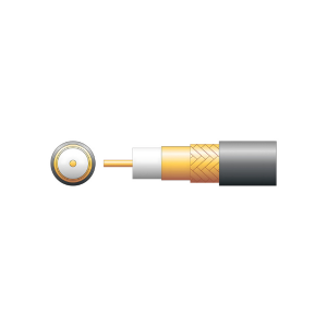 Mercury: 808.147UK, 100U 75 Ohms Coaxial Cable, 100m, Copper Braid, Foam Filled, PVC Sheath