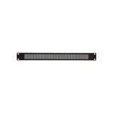 Adastra: 853.024UK, Vented Rack Blanking Panels, 19", 1U, Black, Powder Coated Steel