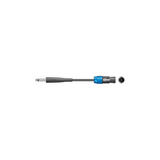 QTX: 190.176UK, Essential Speaker Lead, 6.3mm Mono Jack Plug, 6.0m, Anti-Tangle Jacket