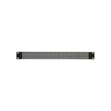 Adastra: 853.061UK, 1U Perforated Rack Blanking Panel, Black, Powder Coated Steel